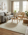 Trellis Haven Collection Area Rug - Havenwood Rectangle Ivory  lifestyle 36