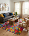 Marrakesh Elegance Collection Area Rug -  Tinghir Rectangle Multi  lifestyle 18