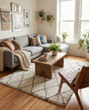 Casablanca Comfort Collection Area Rug -  Tangier Rectangle Pure Ivory  lifestyle 23