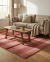 Jewel Oasis Collection Area Rug - Sapphire (Rusty Pink Rose) Rectangle Rusty Pink Rose  lifestyle 10