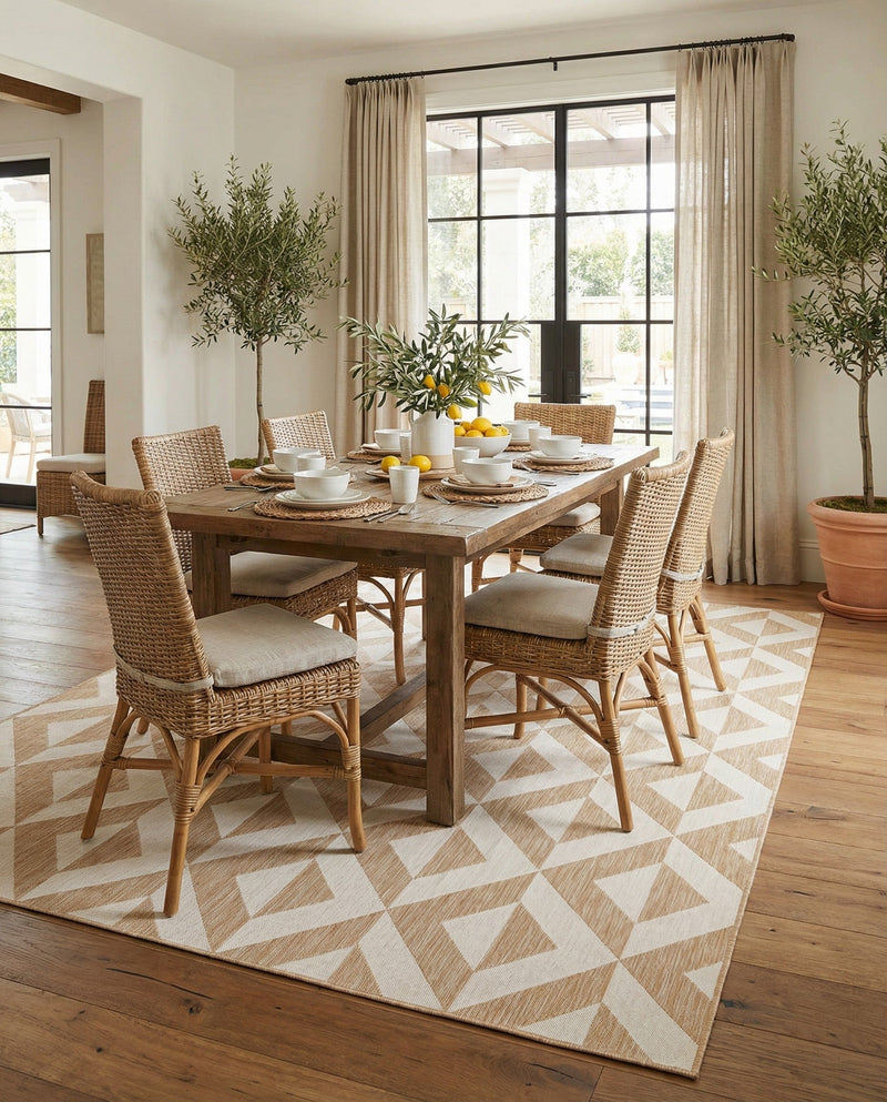 Urban Oasis Rugs Collection Area Rug -  Highrise (Beige) Rectangle Beige  lifestyle 11