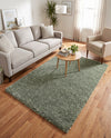 Alpine Plush Collection Area Rug -  Cortina (Sage) Rectangle Sage  lifestyle 24
