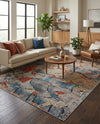 Urban Terrace Collection Area Rug -  Boulevard Rectangle Multi  lifestyle 29