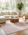 Seaside Serenity Collection Area Rug - Veranda (Whisper Pink) Square Whisper Pink  lifestyle 26