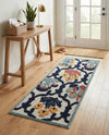 Caribbean Terrace Collection Area Rug -  Dominica Runner Ivory  lifestyle 56