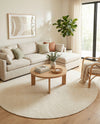 Jill Zarin Sedona Oasis Outdoor Collection Area Rug - Coconino (Pebble Stones) Round Pebble Stones  lifestyle 57