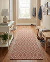 Savannah Pergola Collection Area Rug -  Pavilion (Rust Red) Runner Rust Red  lifestyle 36