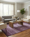 Studio Haven Collection Area Rug -  Gallery (Violet) Rectangle Violet  lifestyle 28
