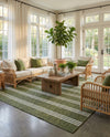 Urban Oasis Rugs Collection Area Rug -  District (Green) Square Green  lifestyle 63