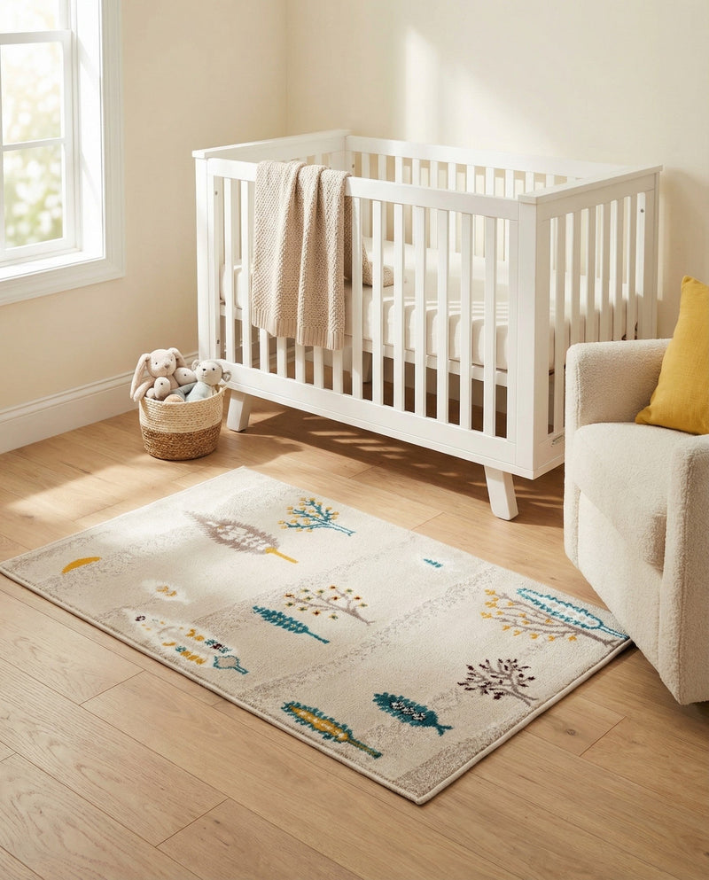 Coastal Haven Collection Area Rug -  Surfside Rectangle Ivory  lifestyle 15