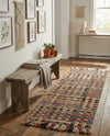 Savannah Jute Collection Area Rug - Malibu Runner Multi  lifestyle 47