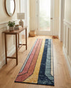 Marrakech Mosaic Collection Area Rug -  Agadir Runner Multi  lifestyle 27