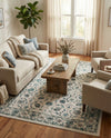 Copenhagen Comfort Collection Area Rug - Frederiksberg Rectangle Ivory  lifestyle 36