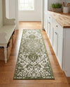 Urban Oasis Rugs Collection Area Rug -  Penthouse (Green) Runner Green  lifestyle 79