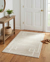 Metro Heights Collection Area Rug -  Bronx Rectangle Beige  lifestyle 53