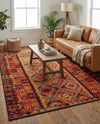 Safari Escape Rugs Collection Area Rug -  Kalahari Rectangle Multi  lifestyle 29