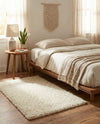 Plush Oasis Collection Area Rug - Serenity (Pure Ivory) Rectangle Pure Ivory  lifestyle 11