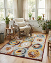 Aegean Elegance Washables Collection Area Rug -  Rhodes Rectangle Multi  lifestyle 17