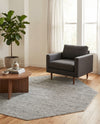 Bloomsbury Elegance Collection Area Rug -  Kensington (Gray) Octagon Gray  lifestyle 73