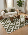 Urban Oasis Rugs Collection Area Rug -  Highrise (Green) Rectangle Green  lifestyle 11