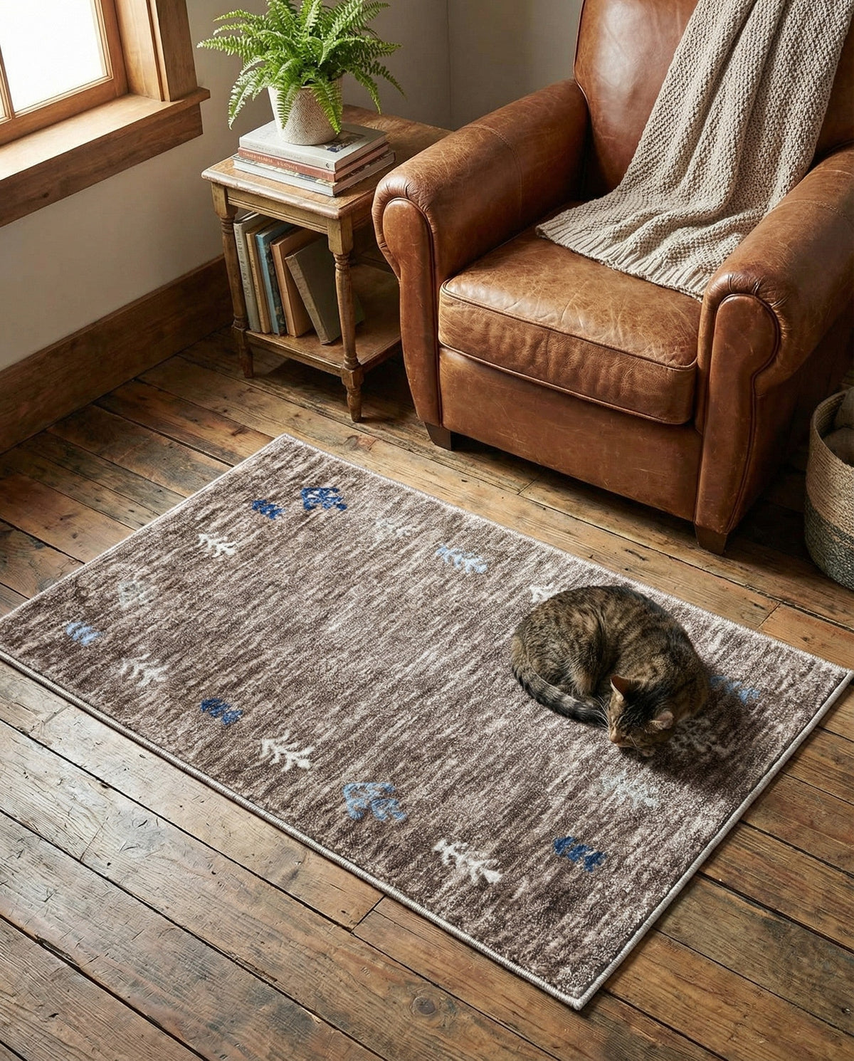 Zagros Shades Collection Area Rug -  Yasuj Rectangle Gray Brown  lifestyle 8