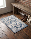 Riviera Elegance Collection Area Rug -  Menton (Blue) Rectangle Blue  lifestyle 37