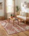 Desert Nomad Terrace Collection Area Rug - Sahara (Rust Red) Rectangle Rust Red  lifestyle 19