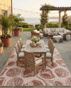 Seaside Haven Rugs Collection Area Rug -  Lighthouse (Ivory Rust Red) Rectangle Ivory Rust Red  lifestyle 24