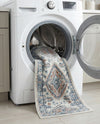 Aegean Elegance Washables Collection Area Rug -  Patmos Runner Ivory  lifestyle 49