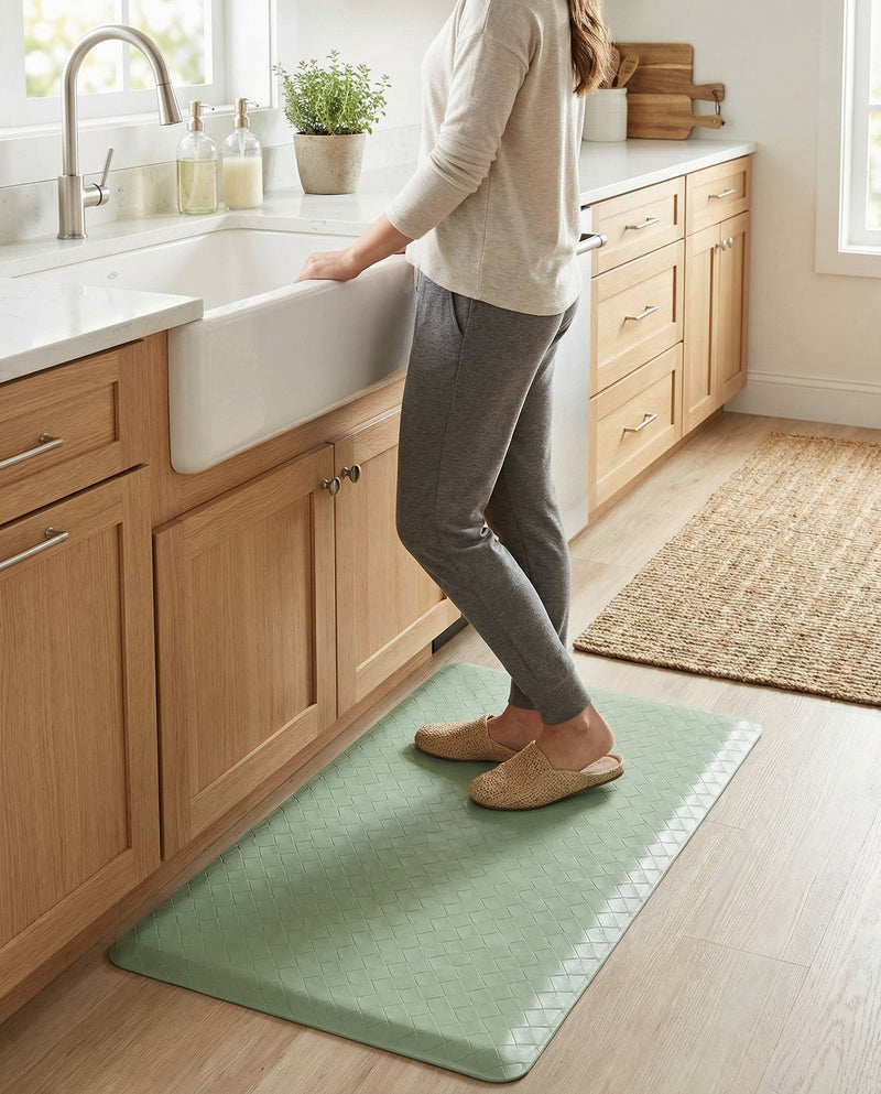 Cozy Mat Collection Area Rug -  Cloister Rectangle Green  lifestyle 26
