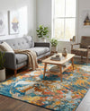 Colorburst Oasis Collection Area Rug -  Chroma Rectangle Multi  lifestyle 19