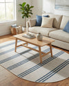 Urban Oasis Rugs Collection Area Rug -  District (Ivory) Oval Ivory  lifestyle 23