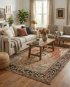Patio Heritage Collection Area Rug -  Gazebo Rectangle Multi  lifestyle 4