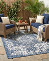 Urban Oasis Rugs Collection Area Rug -  Penthouse (Blue) Rectangle Blue  lifestyle 8