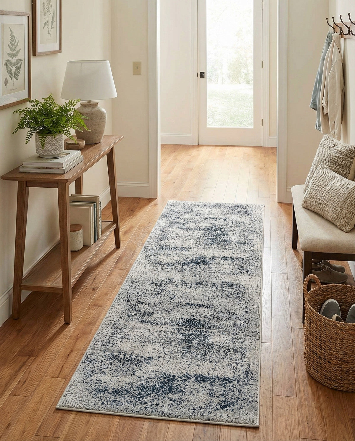 Bloomsbury Elegance Collection Area Rug -  Pimlico Runner Blue  lifestyle 169
