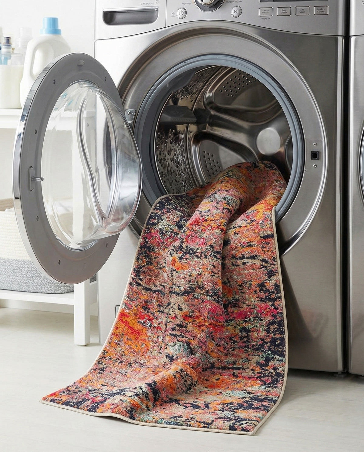 Colorburst Oasis Collection Area Rug -  Prism Runner Multi  lifestyle 84