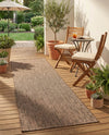 Seaside Serenity Collection Area Rug - Veranda (Light Brown) Runner Light Brown  lifestyle 40