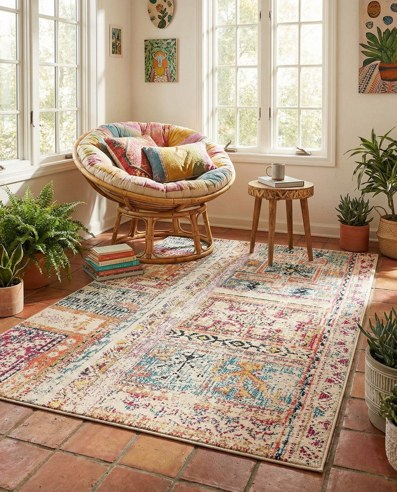 Sierra Collection Area Rug -  Tahoe Rectangle Multi  lifestyle 10