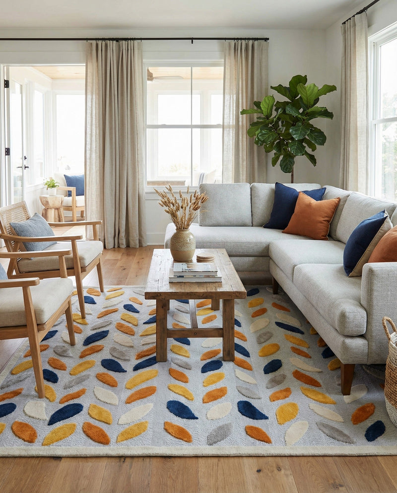Bahama Breeze Outdoor Collection Area Rug - Nassau Rectangle Gray  lifestyle 22