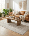 Tribal Terrace Treasures Collection Area Rug -  Incan Isle (Light Gray) Rectangle Light Gray  lifestyle 14