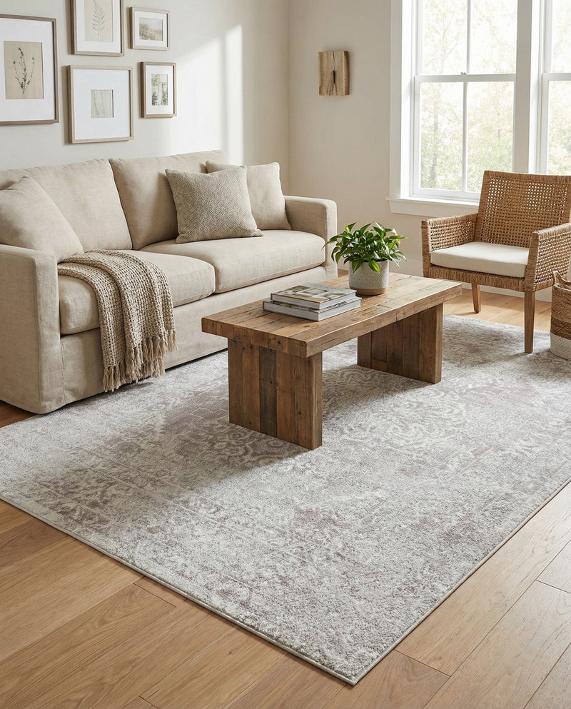 Cambridge Classics Collection Area Rug -  Magdalene (Gray) Rectangle Gray  lifestyle 18
