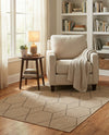 Sahara Sands Collection Area Rug -  Faiyum Rectangle Natural  lifestyle 23