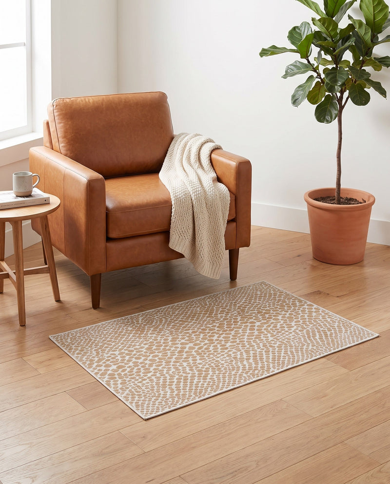 Urban Oasis Rugs Collection Area Rug -  Terrace (Dark Beige) Rectangle Dark Beige  lifestyle 27