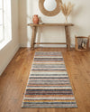 Marrakech Mosaic Collection Area Rug - Casablanca Runner Ivory  lifestyle 77