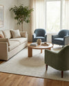 Berkshire Estate Collection Area Rug - Windsor (Grey Manor) Rectangle Grey Manor  lifestyle 29