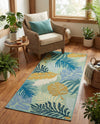 Seaside Blooms Collection Area Rug -  Sunkiss Runner Multi  lifestyle 25