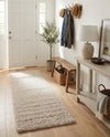 Cozy Comfort Shag Collection Area Rug - Haven (Oatmeal Beige) Runner Oatmeal Beige  lifestyle 52