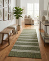 Urban Oasis Rugs Collection Area Rug -  District (Green) Runner Green  lifestyle 56