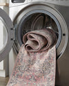 Vintage Memories Collection Area Rug - Echoes Runner Beige pink  lifestyle 48