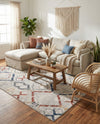 Santa Fe Trails Collection Area Rug - Canyon Rectangle Multi  lifestyle 12